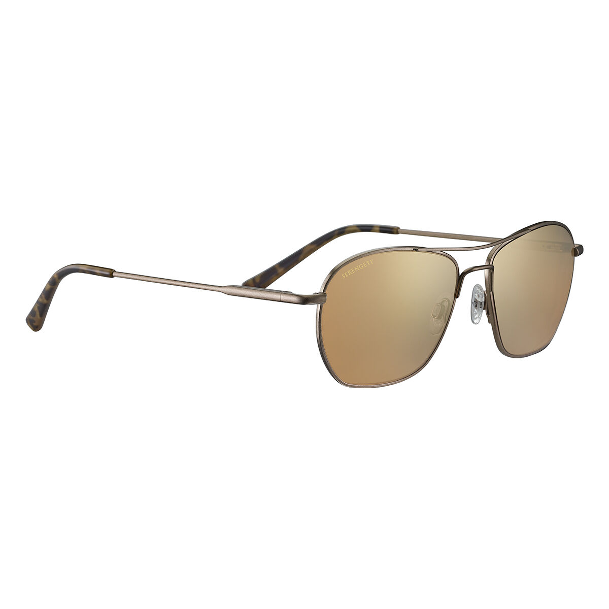 Span - Round Bronze Frame Prescription Sunglasses | Eyebuydirect